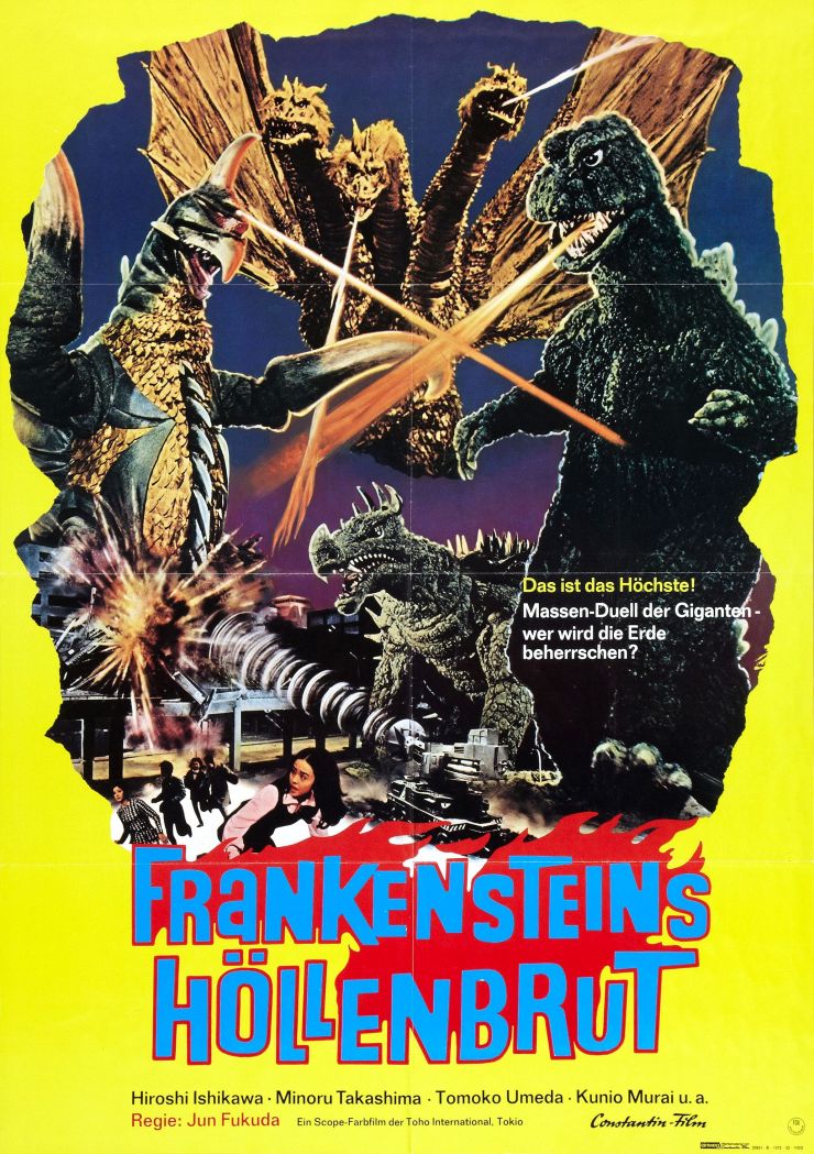 Godzilla Vs Gigan poster 5
