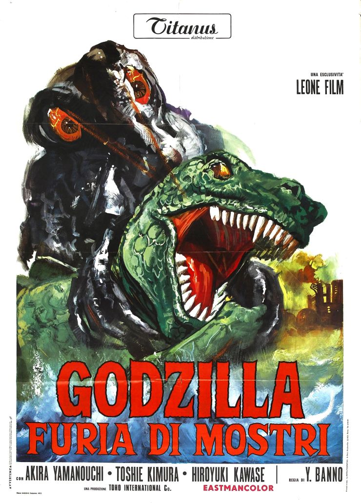 Godzilla Vs Hedorah poster 4