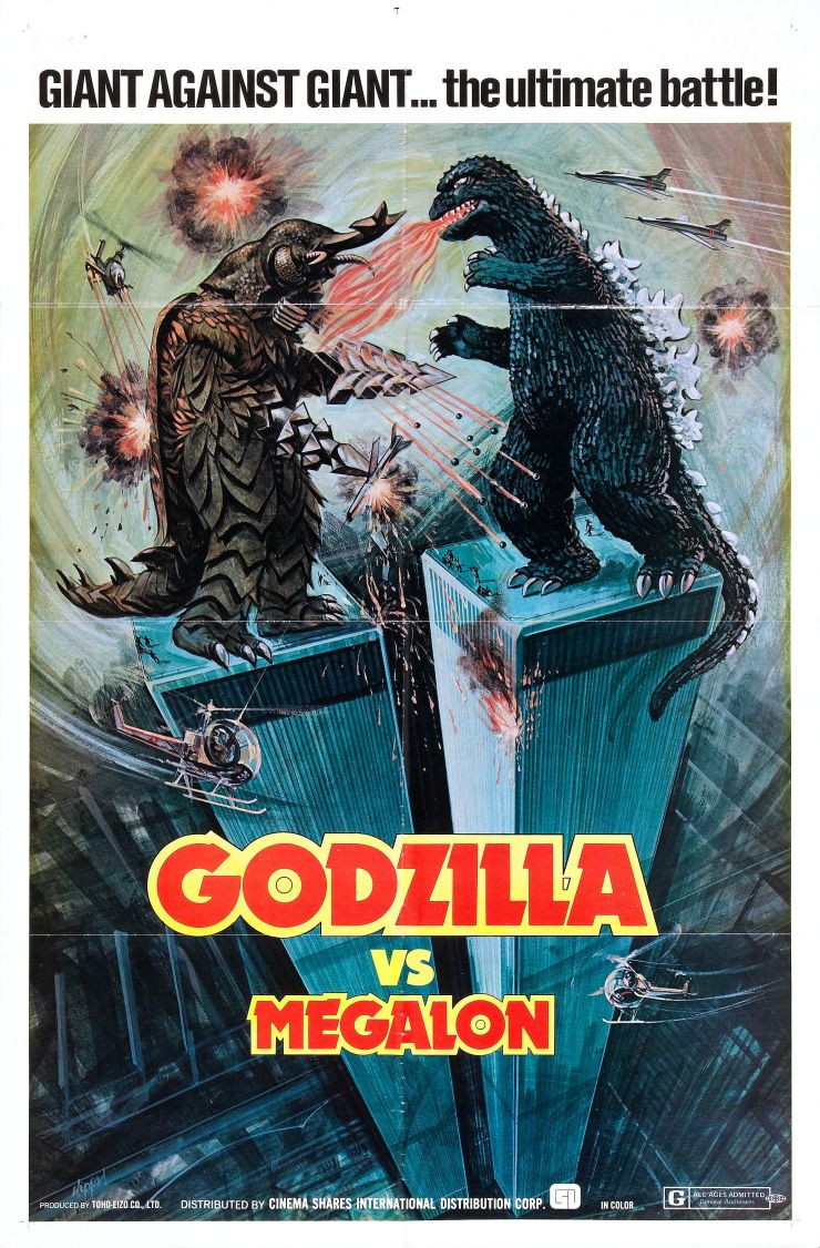 Godzilla Vs Megalon poster 3