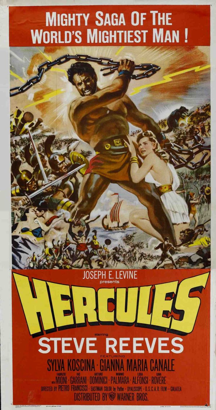 Hercules 1958 poster 2