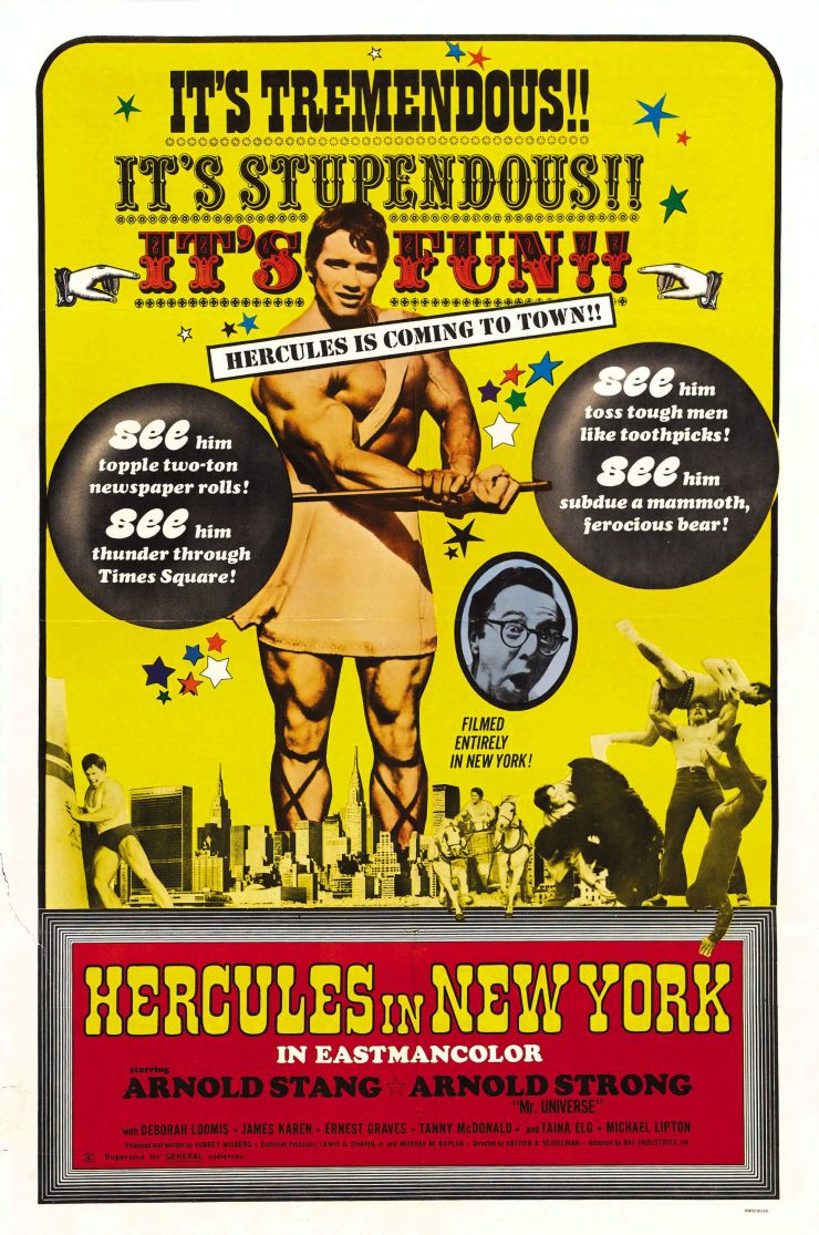 Hercules In New York poster 2