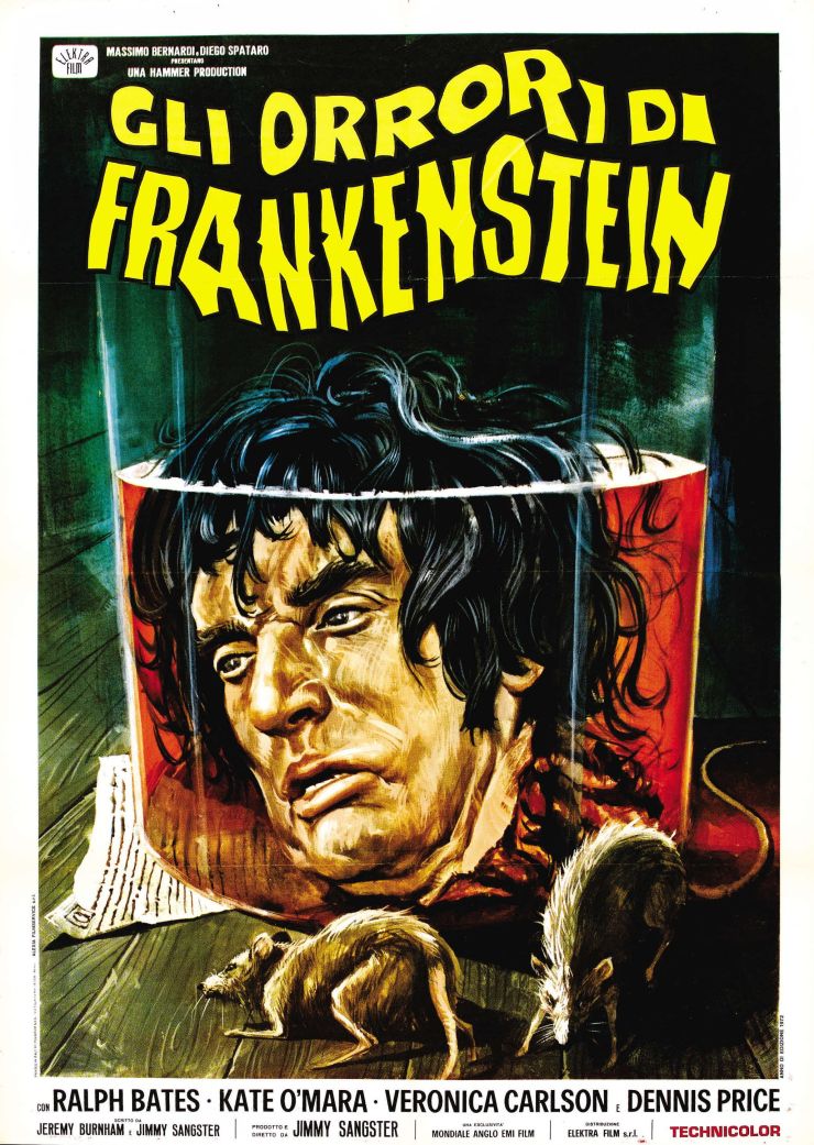 Horror Of Frankenstein poster 2