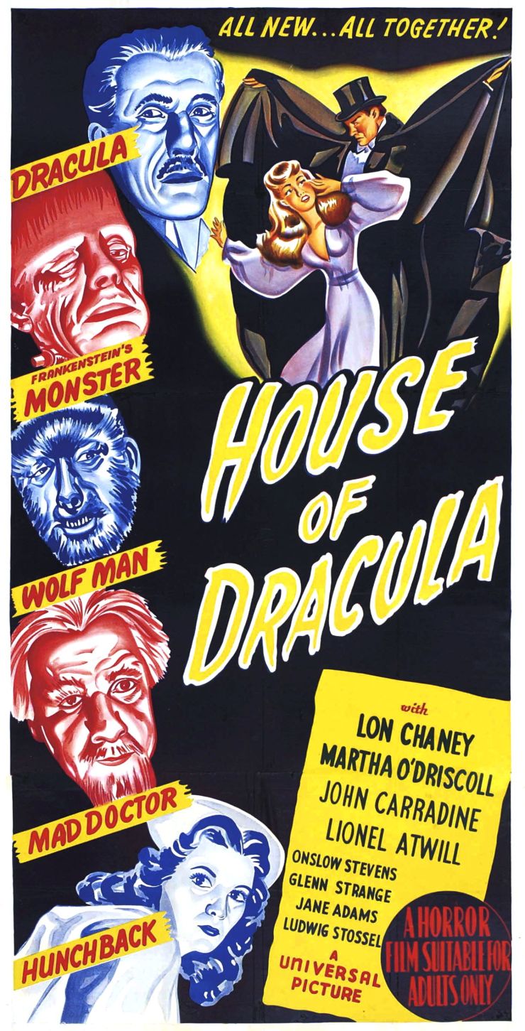 House Of Dracula poster 2