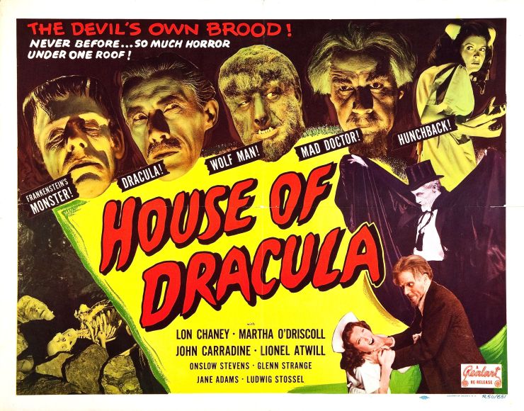 House Of Dracula poster 3
