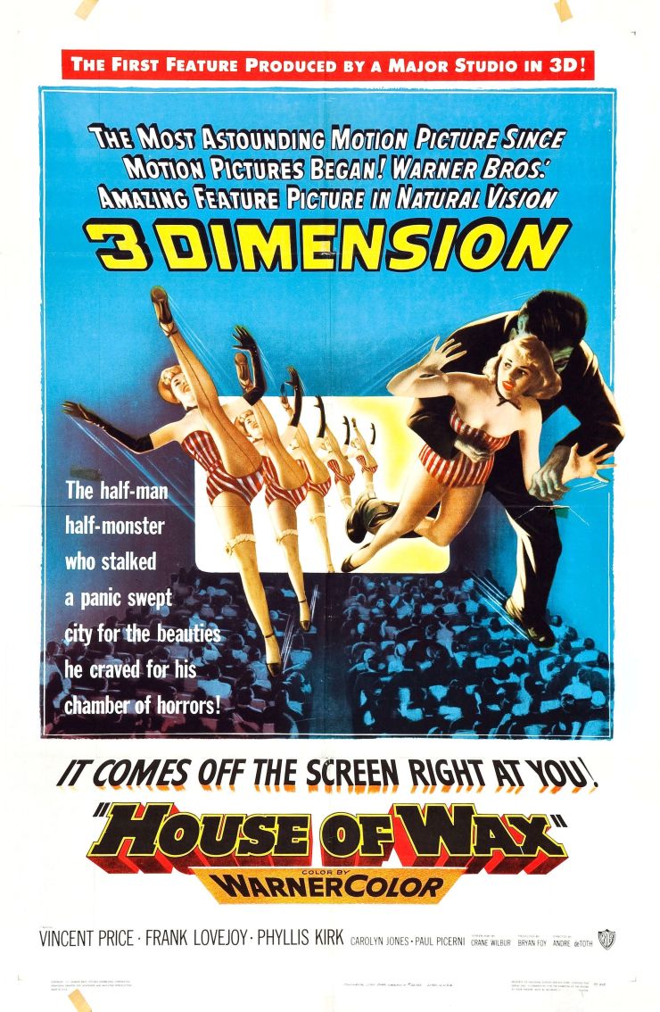 House Of Wax 1953 poster 2