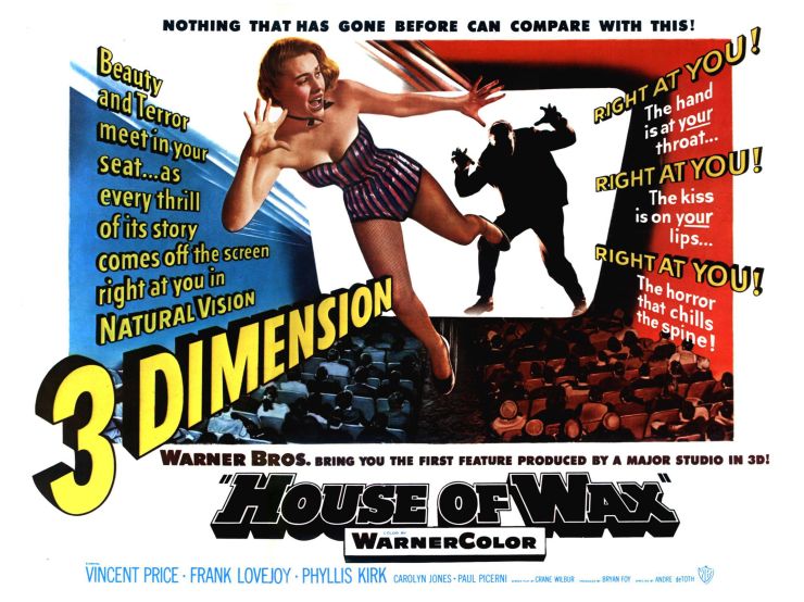 House Of Wax 1953 poster 3