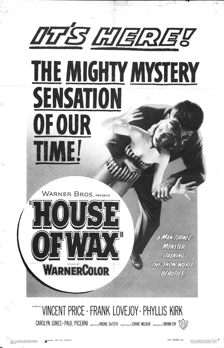 House Of Wax 1953 poster 4