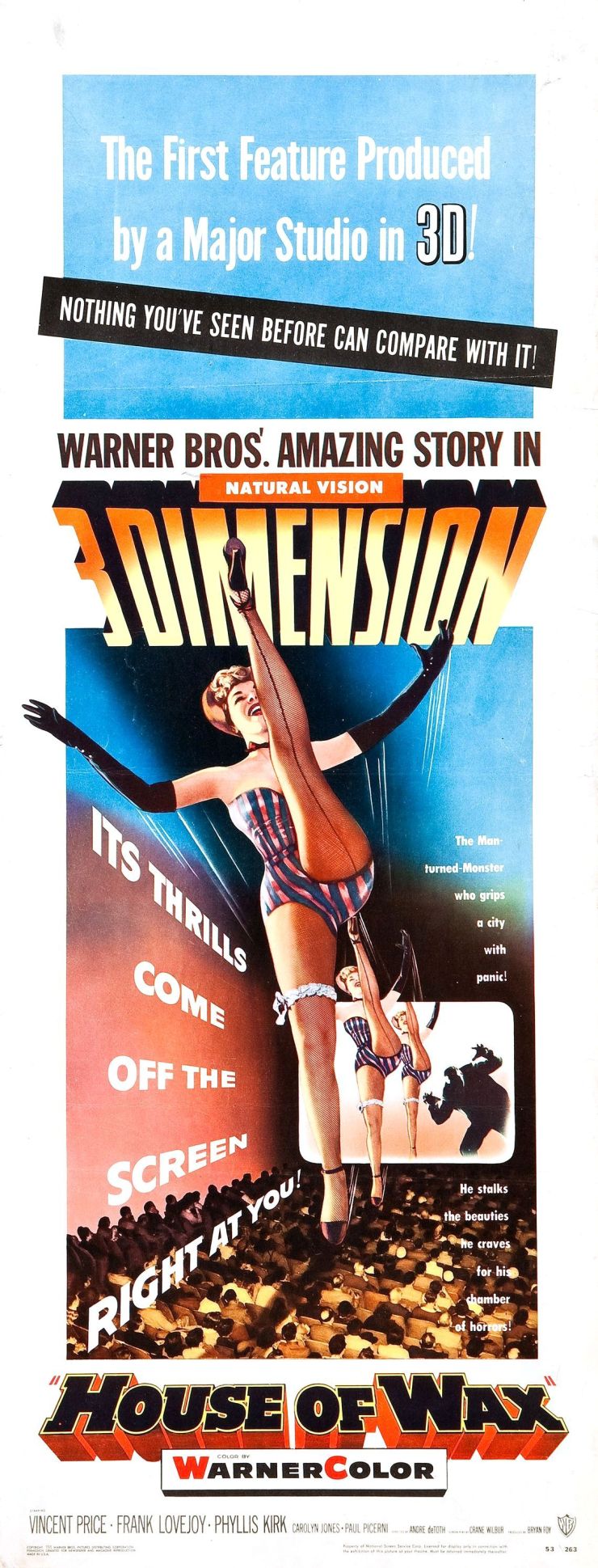 House Of Wax 1953 poster 5