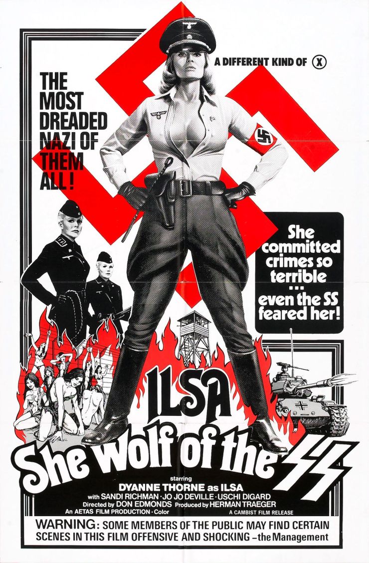 Ilsa She Wolf Of Ss poster 2