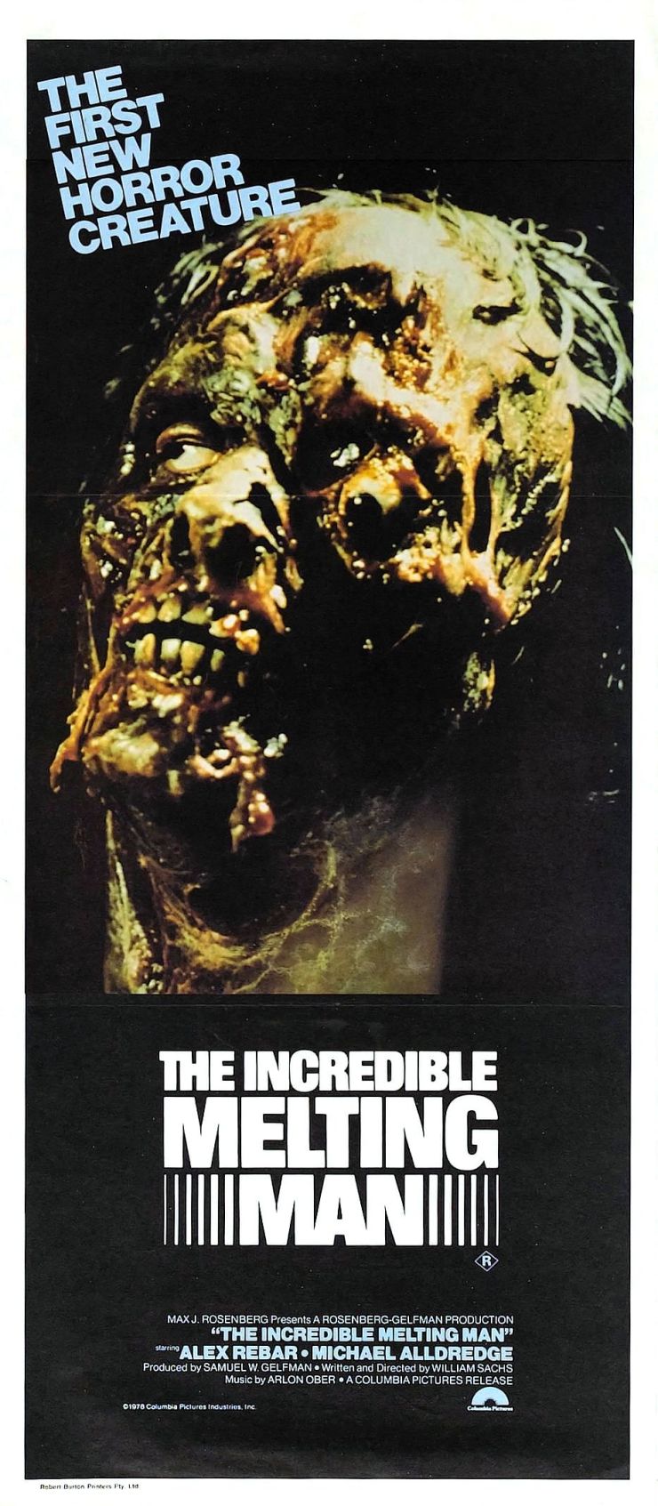 Incredible Melting Man poster 2