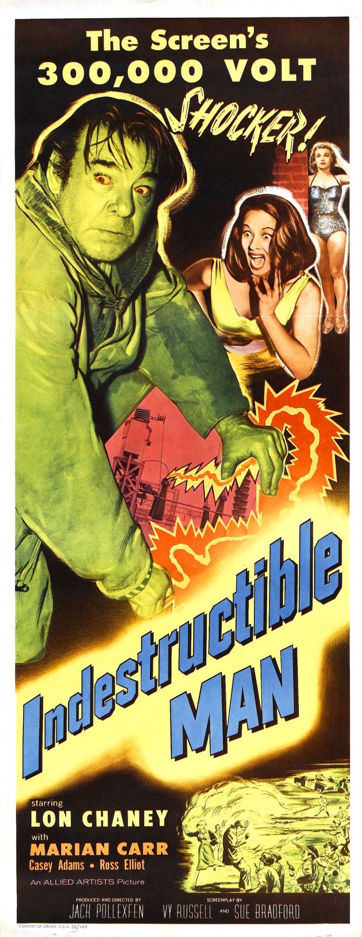 Indestructible Man poster 2