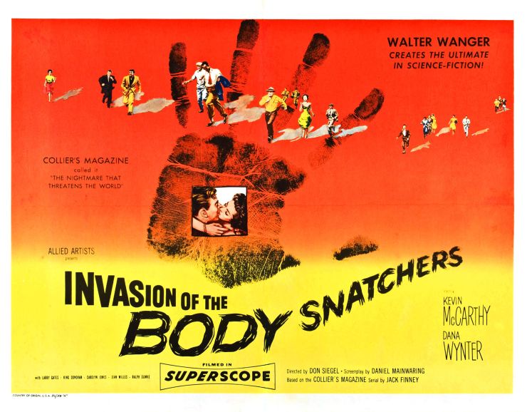 Invasion Of Body Snatchers 1956 poster 2