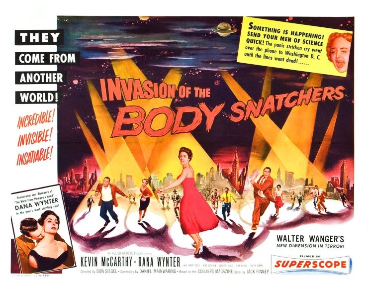 Invasion Of Body Snatchers 1956 poster 3