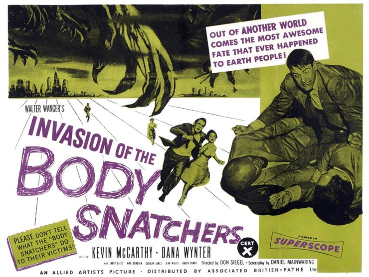 Invasion Of Body Snatchers 1956 poster 5