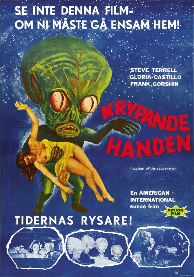 Invasion Of Saucer Men poster 2