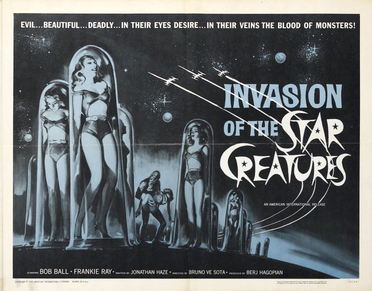 Invasion Of Star Creatures poster 2