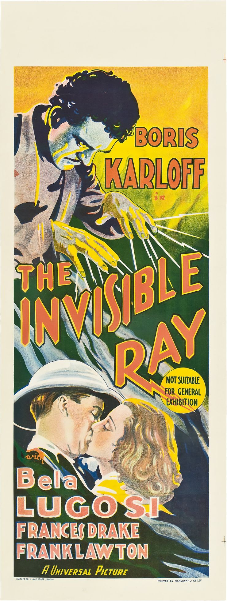 Invisible Ray poster 2