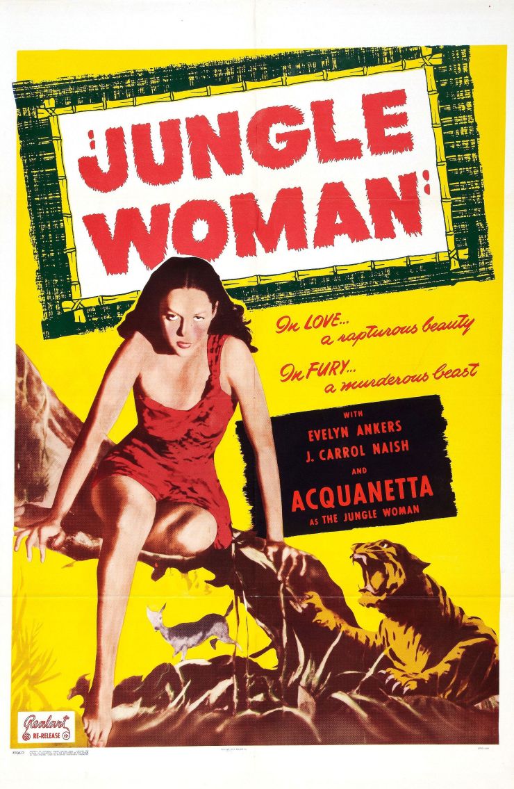 Jungle Woman Poster poster 3
