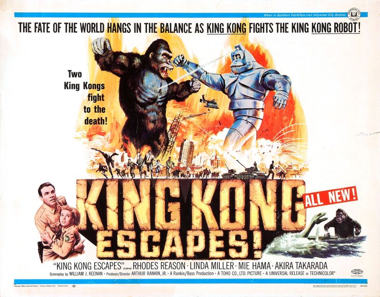 King Kong Escapes poster 2