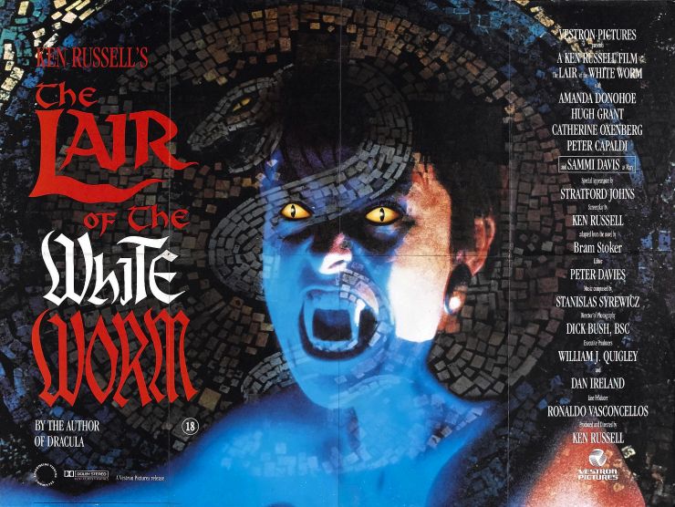 Lair Of White Worm poster 2