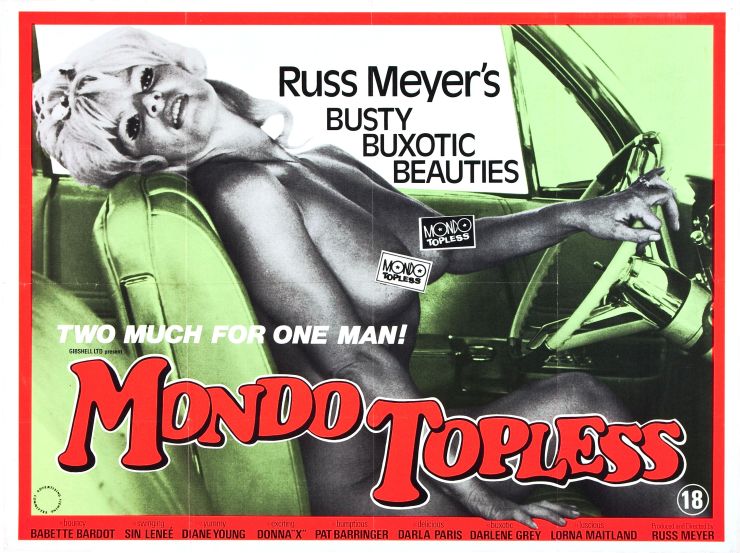 Mondo Topless poster 3
