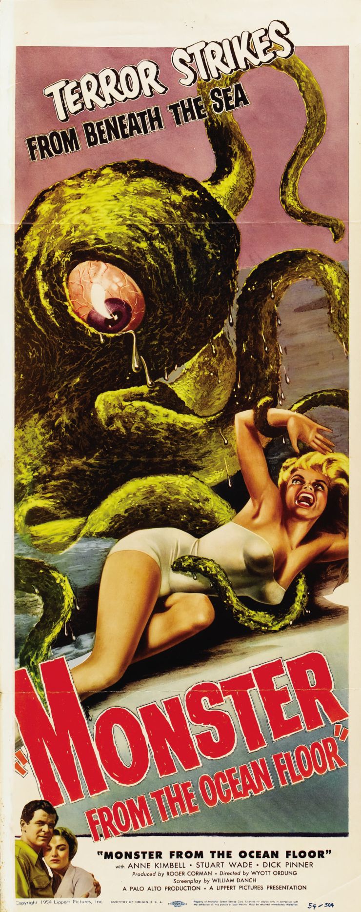 Monster From Ocean Floor poster 2
