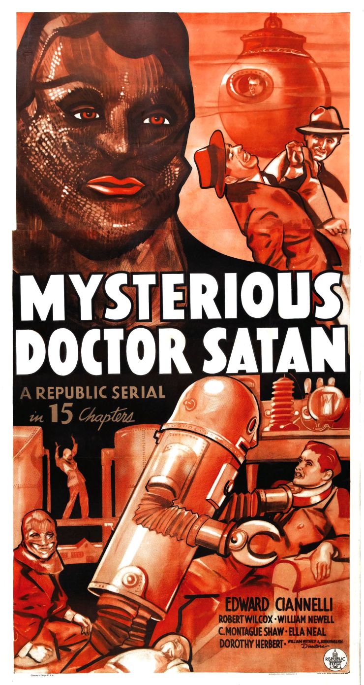 Mysterious Doctor Satan poster 2