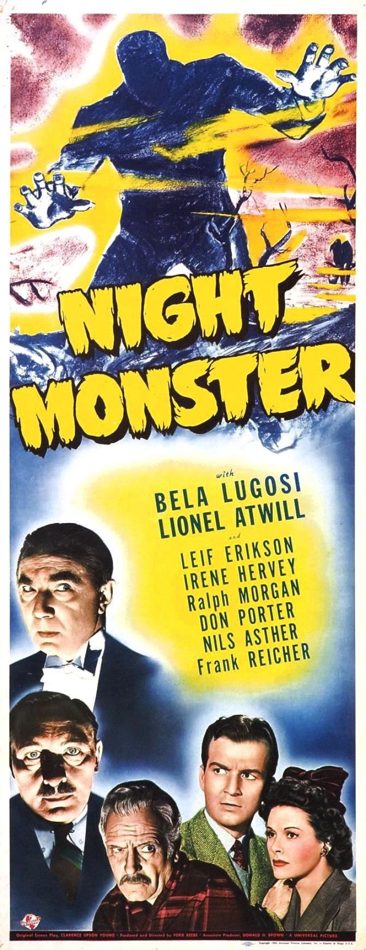 Night Monster 1942 poster 2