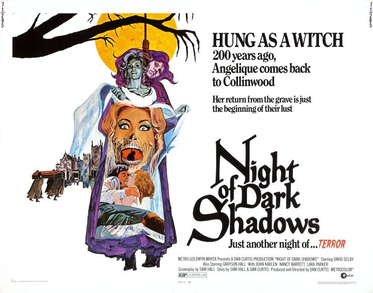 Night Of Dark Shadows poster 2