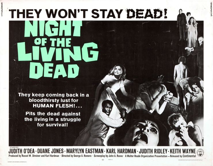 Night Of Living Dead 1968 poster 6