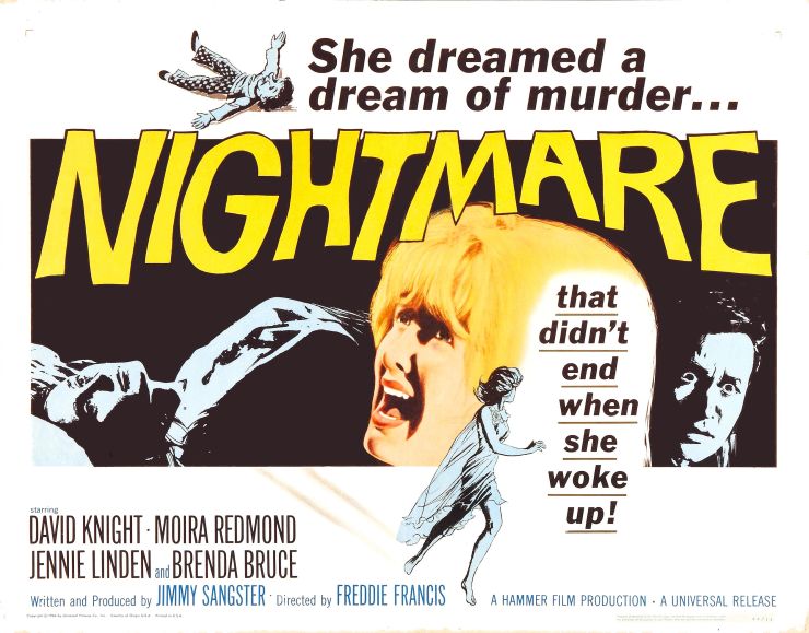 Nightmare 1964 poster 2