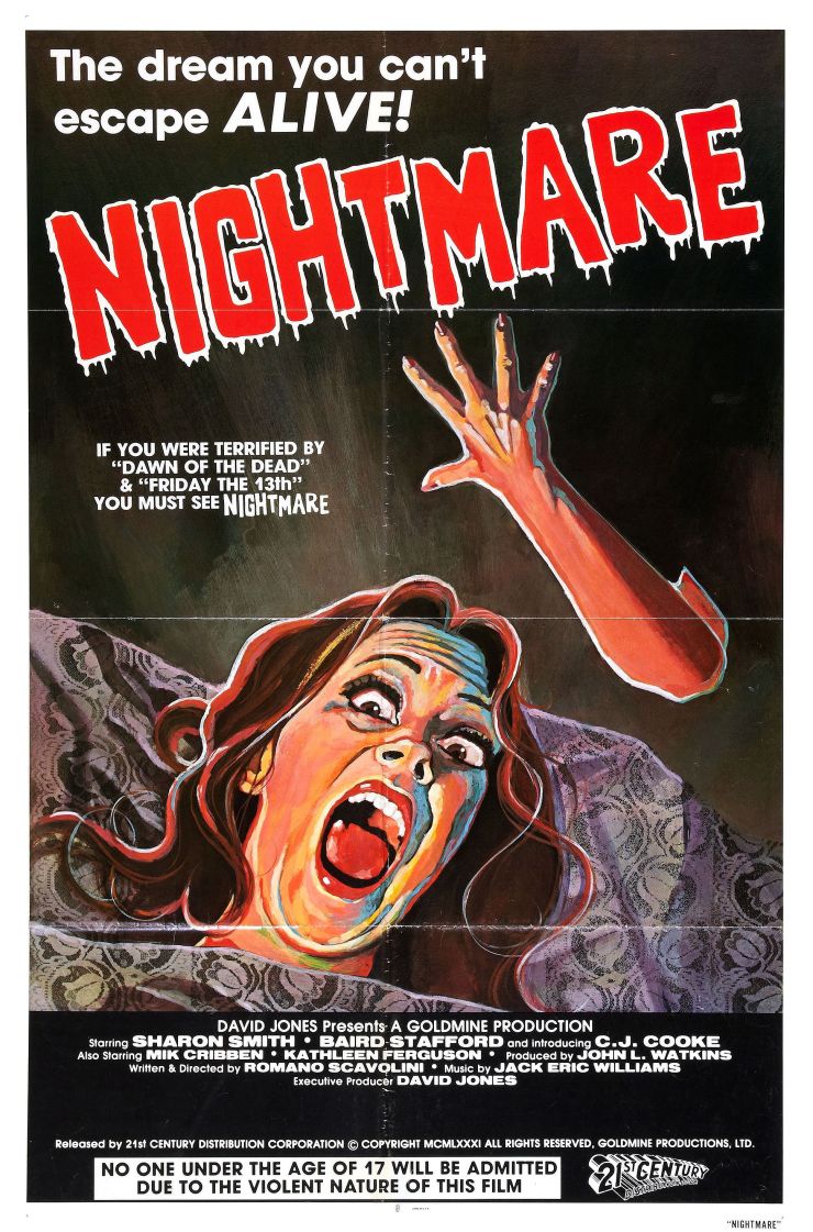 Nightmare 1981 poster 2