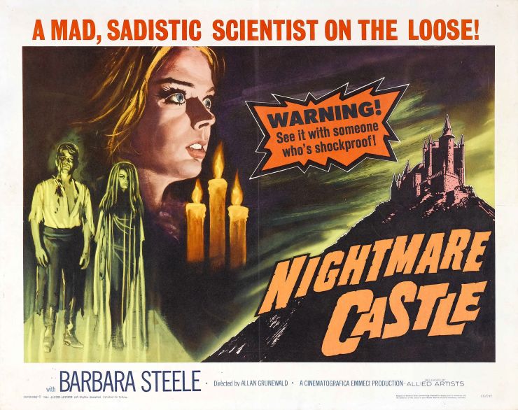 Nightmare Castle poster 2