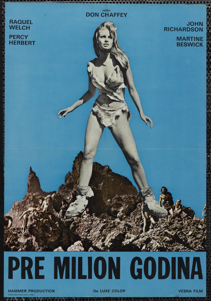 One Million Years Bc poster 2