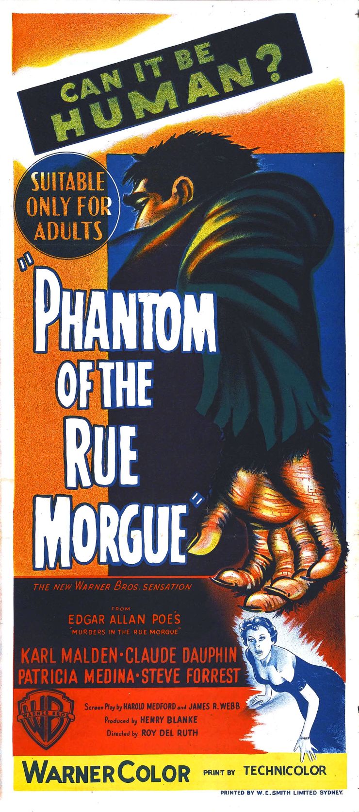 Phantom Of Rue Morgue poster 4