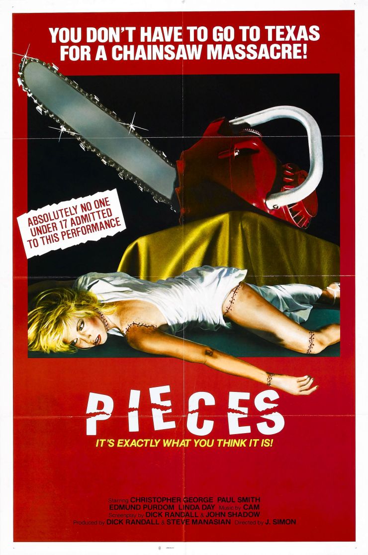 Pieces 1982 poster 2