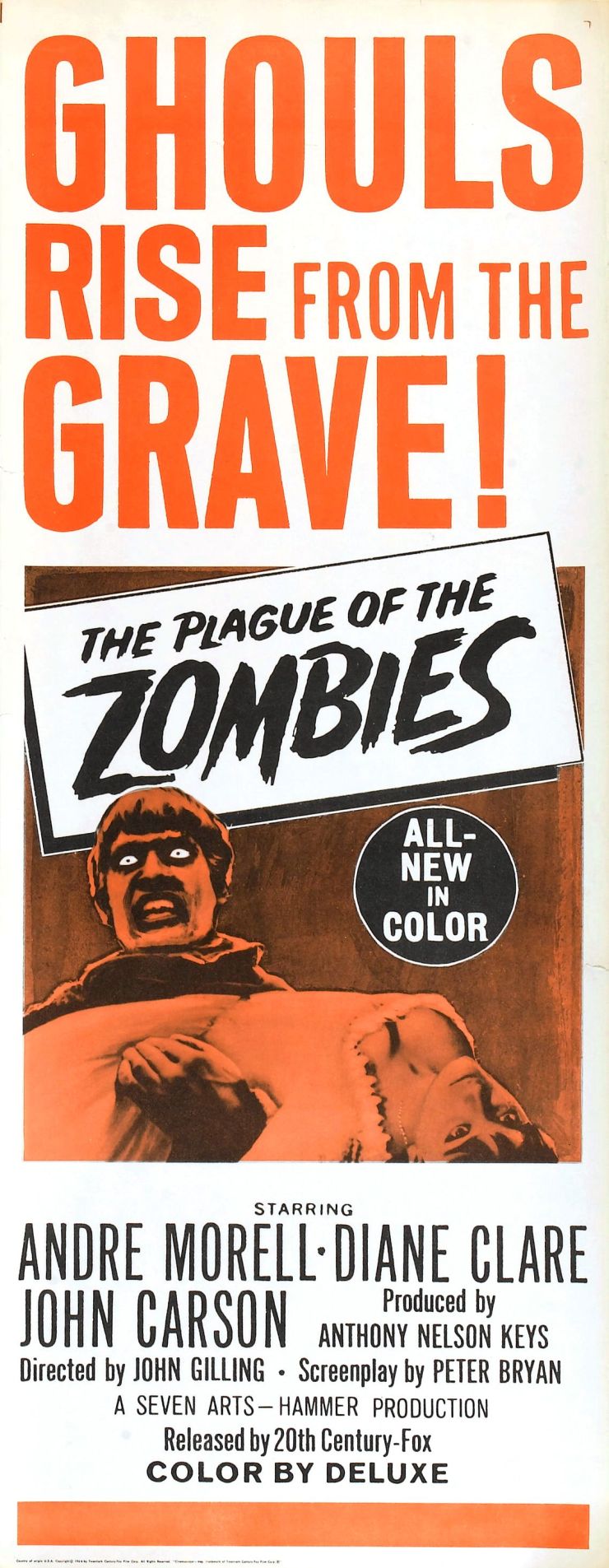 Plague Of Zombies poster 2