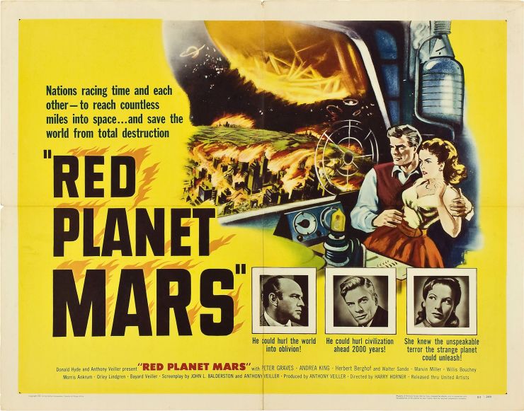 Red Planet Mars poster 2