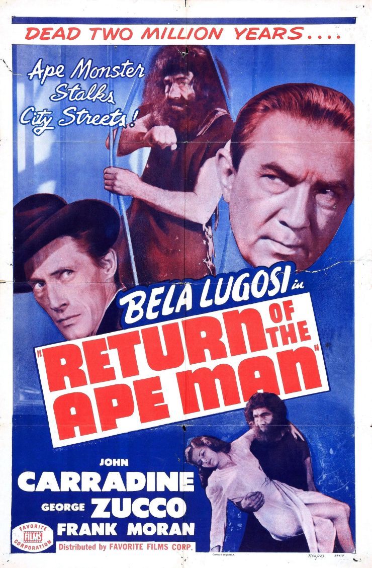 Return Of Ape Man poster 2