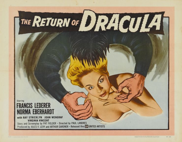 Return Of Dracula poster 2