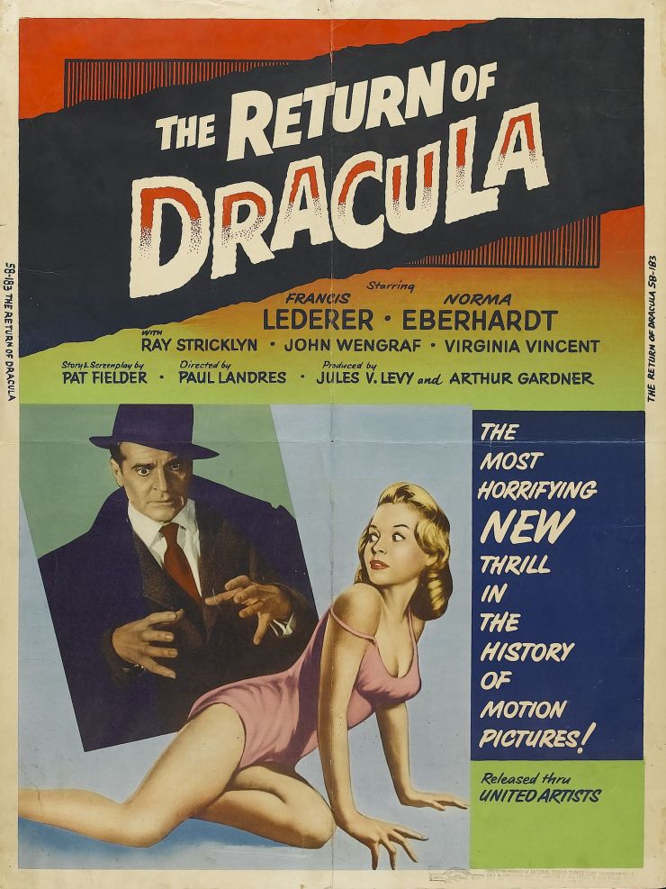 Return Of Dracula poster 3