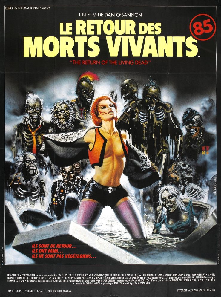 Return Of Living Dead 1 poster 2