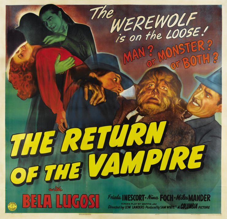 Return Of Vampire 1944 poster 2
