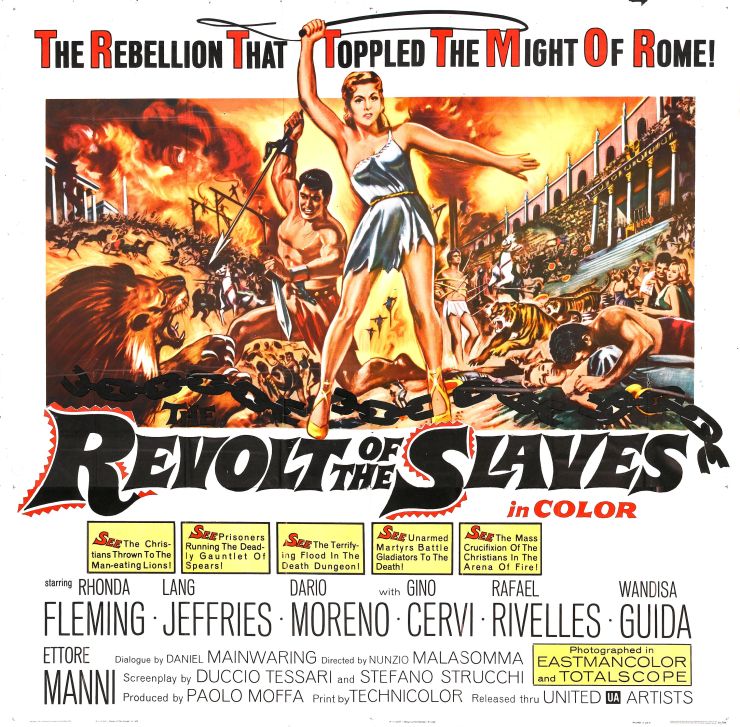 Revolt Of Slaves poster 2