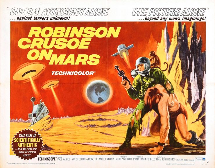 Robinson Crusoe On Mars poster 2