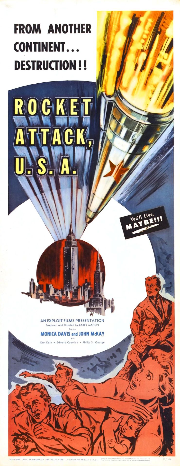 Rocket Attack Usa poster 2