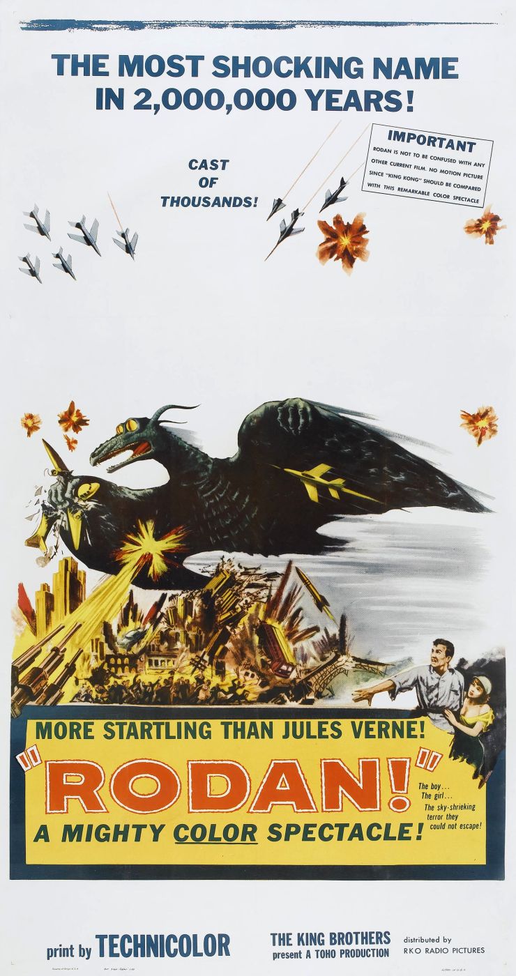 Rodan Flying Monster poster 2