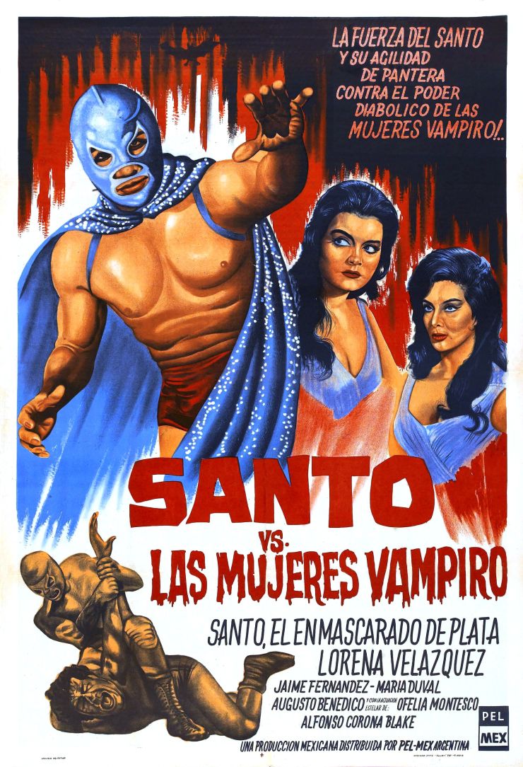 Santo Vs Vampire Women poster 2