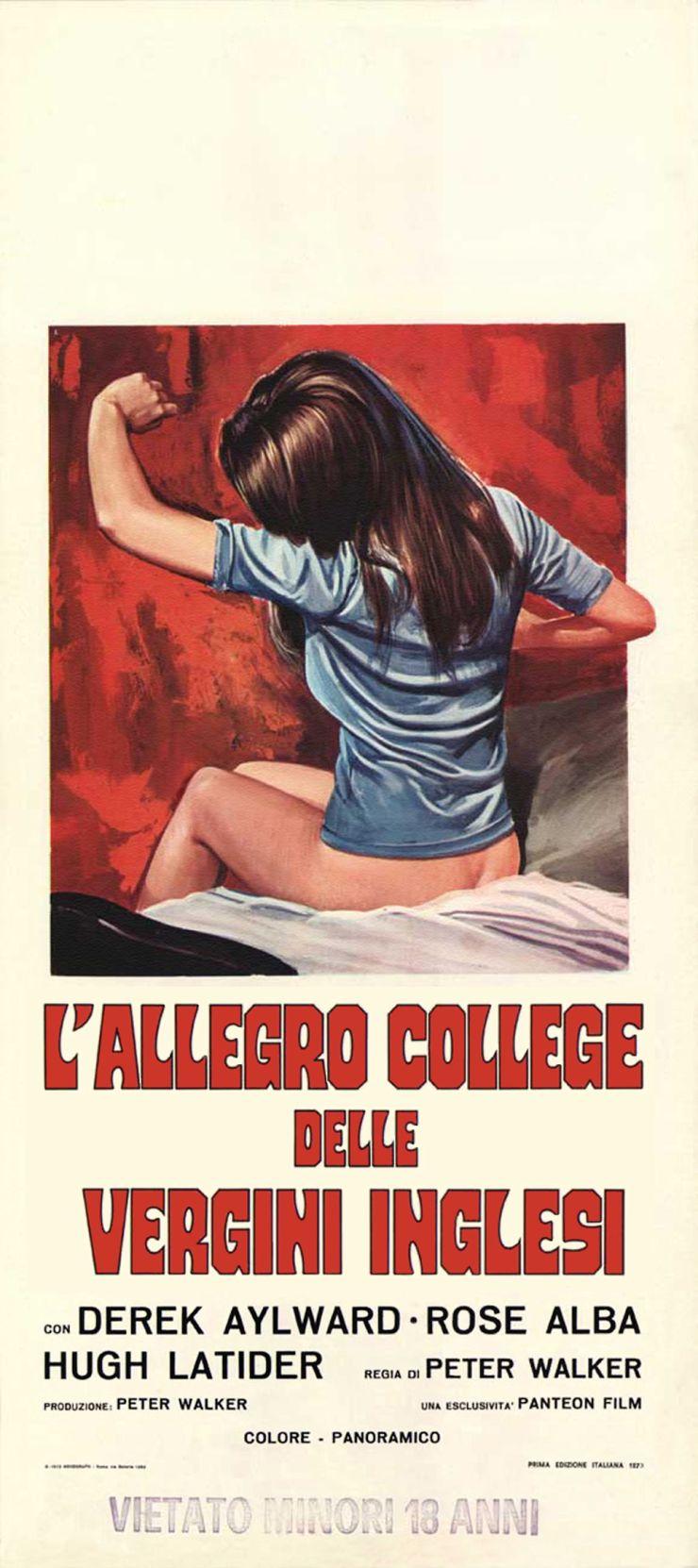 School For Sex 1968 poster 2