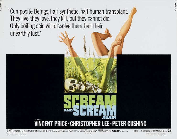 Scream And Scream Again poster 2